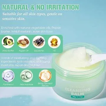 UCANBE Cleansing Balm Makeup Remover for All Skin Types