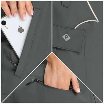 Lightweight Women’s Cargo Hiking Pants Quick Dry UPF 50+