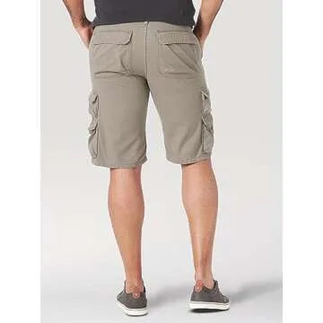 Wrangler Authentics Men's Premium Cargo Shorts for Everyday Wear