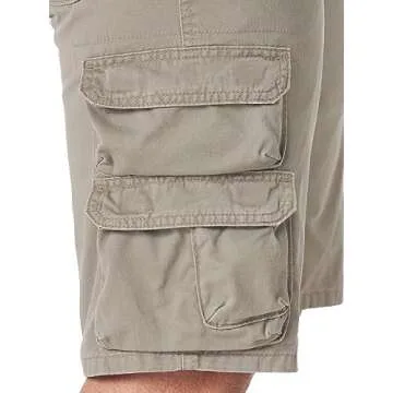 Wrangler Authentics Men's Premium Cargo Shorts for Everyday Wear