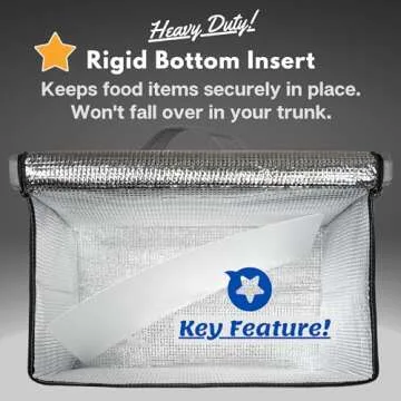 XL Insulated Reusable Grocery Bags for Smart Shopping