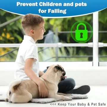 Artoshin Adjustable Window Security Bars 6 Pack