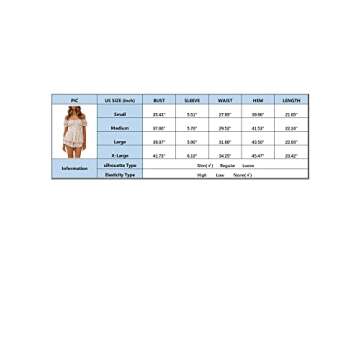 Murimia Women's Off Shoulder V-Neck Floral Wide Leg Jumpsuits Layered Ruffle Hem Short Rompers, 05_Pink, Medium