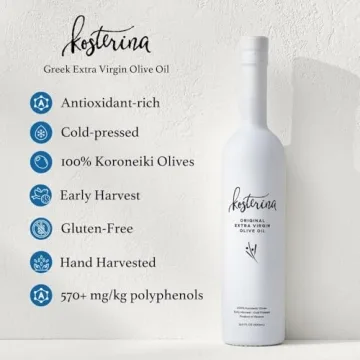 Kosterina Extra Virgin Olive Oil Duo Gift Set for Gourmet Gifts