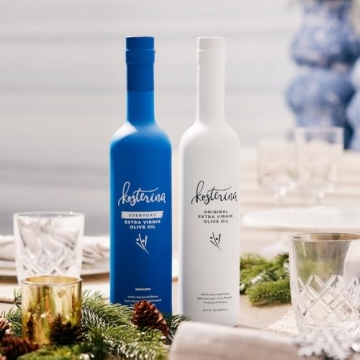 Kosterina Extra Virgin Olive Oil Duo Gift Set for Gourmet Gifts