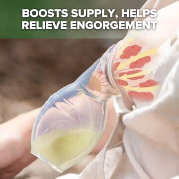 haakaa Manual Breast Pump Breastfeeding Pump with Food Grade Silicone Cap (Grey) 4oz/100ml