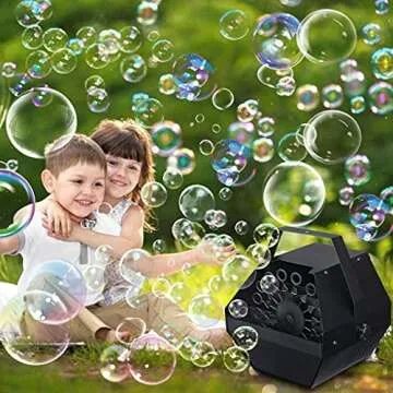 VIRFUN Bubble Machine - Automatic Wireless Fun for All