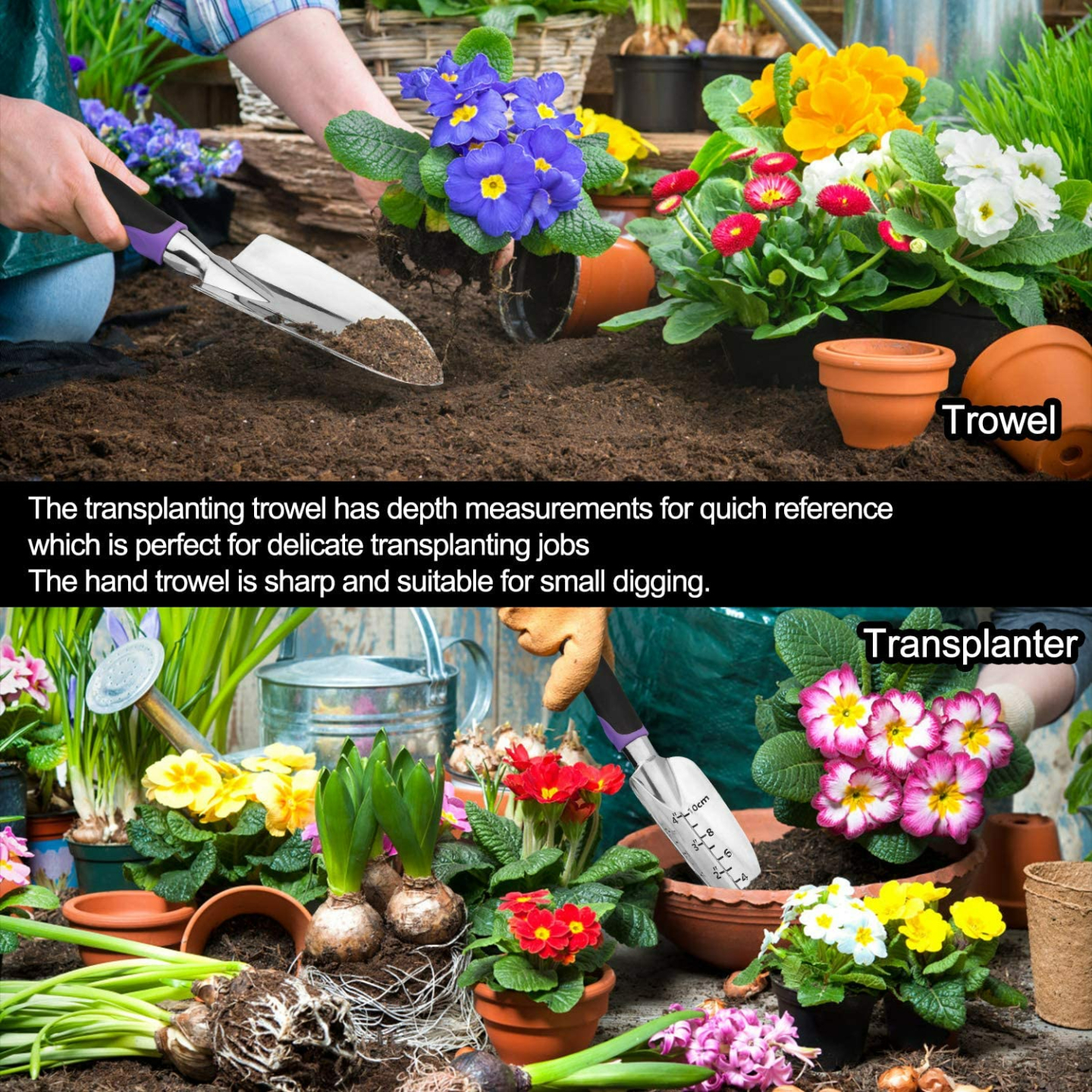 Tudoccy 83 Piece Heavy Duty Garden Tools Set