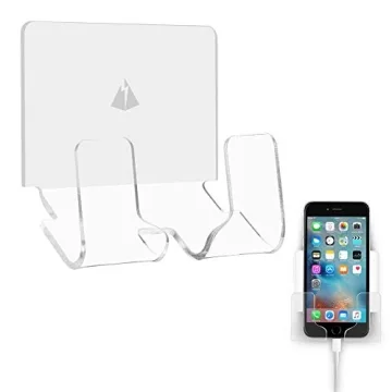 TXEsign Adhesive Wall Phone Holder Mount - Smart Device Organizer