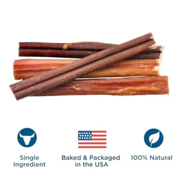 Best Bully Sticks 6 Inch Odor Free for Dogs 20 Pack