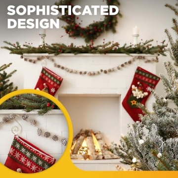 Gold Christmas Ornament Hooks - 120 Pack of S-Shaped Hangers