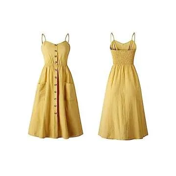 ECHOINE Women's Casual Summer Floral Midi Dress Online