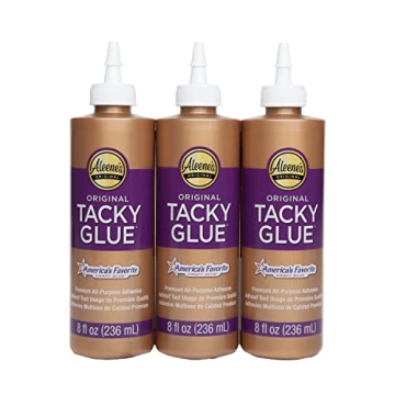 Aileen's 3 Pack Original Tacky Glue, 8 FL OZ each