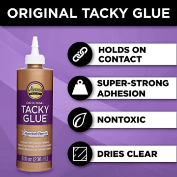 Aileen's 3 Pack Original Tacky Glue, 8 FL OZ each