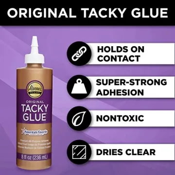 Aileen's 3 Pack Original Tacky Glue, 8 FL OZ each