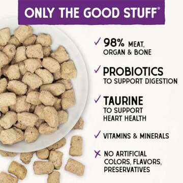 Protein-Rich Freeze-Dried Cat Dinner for All Cats