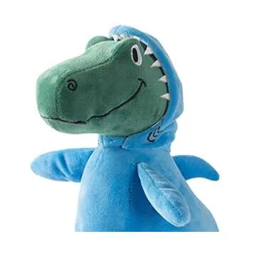 Fringe Studio Dog Plush Pet Toy with Squeaker, Feelin’ Jawsome! (289626) for All Breed Sizes, Medium, Multicolor