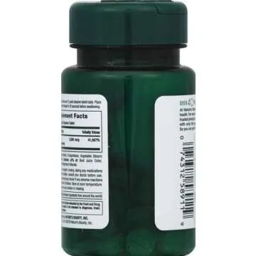 Nature’s Bounty Vitamin B12 2500 mcg, Cellular Energy Support, For Energy Metabolism, Heart & Nervous System Health, 75 Quick Dissolve Tablets