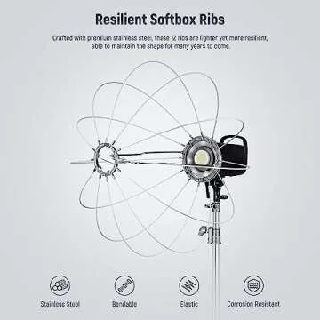 NEEWER 35" Lantern Softbox Quick Release 360° Diffuser