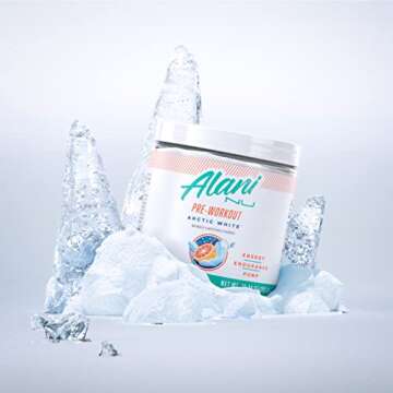 Alani Nu Pre Workout Supplement Powder for Energy, Endurance & Pump | Sugar Free | 200mg Caffeine | Formulated with Amino Acids Like L-Theanine to Prevent Crashing | Arctic White, 30 Servings