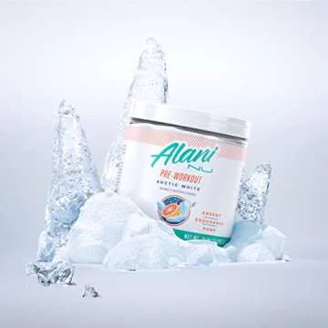 Alani Nu Pre Workout Supplement Powder for Energy, Endurance & Pump | Sugar Free | 200mg Caffeine | Formulated with Amino Acids Like L-Theanine to Prevent Crashing | Arctic White, 30 Servings