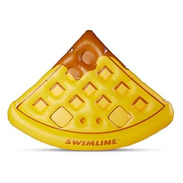 Swimline Inflatable Waffle Pool Lounge for Perfect Relaxation