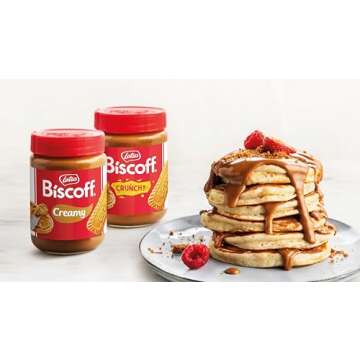 Lotus Biscoff Cookie Butter Spread - Creamy Non-GMO Vegan Delight