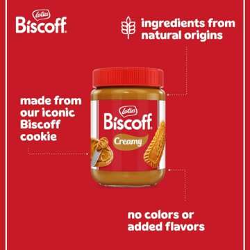 Lotus Biscoff Cookie Butter Spread - Creamy Non-GMO Vegan Delight