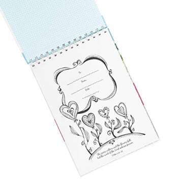 The Word in Color Wirebound Coloring Book - Biblical Inspiration, Soothing Reflection and Creative Expressions of Faith Coloring book for Teens and Adults