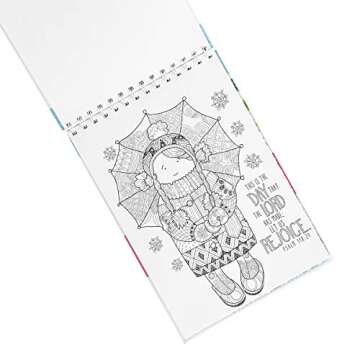 The Word in Color Wirebound Coloring Book - Biblical Inspiration, Soothing Reflection and Creative Expressions of Faith Coloring book for Teens and Adults