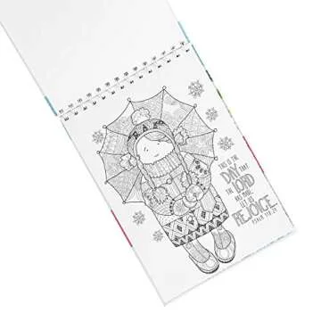 The Word in Color Wirebound Coloring Book - Biblical Inspiration, Soothing Reflection and Creative Expressions of Faith Coloring book for Teens and Adults
