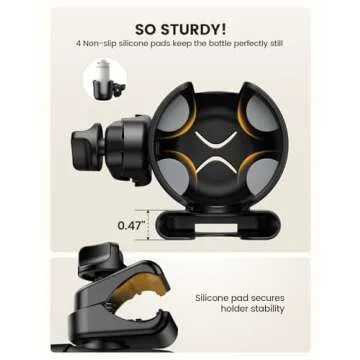 Lamicall Stroller Cup & Phone Holder for On-the-Go Parents
