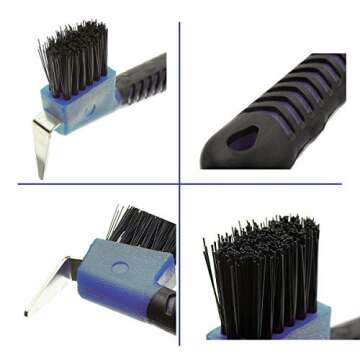 BOTH WINNERS Horse Hoof Pick Brush - Ergonomic Design & Versatile Cleaning Tool