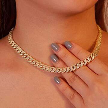 Stylish HIPBLING Cuban Link Chain for Men and Women