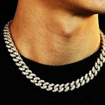 Stylish HIPBLING Cuban Link Chain for Men and Women