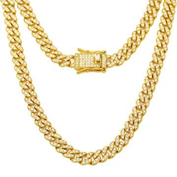 Stylish HIPBLING Cuban Link Chain for Men and Women