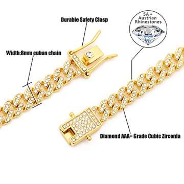 Stylish HIPBLING Cuban Link Chain for Men and Women