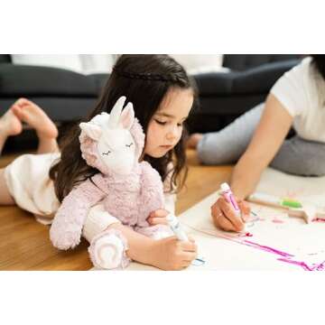 Slumberkins 14" Unicorn Kin & 2 Board Books Complete Set Bundle | Promotes Authenticity, Confidence & Healthy Friendships | Social Emotional Tools for Ages 0+ (Unicorn Kin Plush + 2 Board Books)