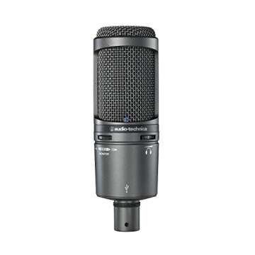 Audio-Technica AT2020USB+ Cardioid Condenser USB Microphone (Renewed)