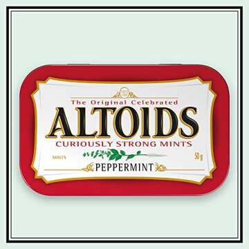 Altoids Peppermint Mints Single Pack, 1.76 ounce (Pack of 2)