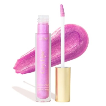 City Beauty City Lips Plumping Lip Gloss Orchid - High-Shine Gloss for Fuller, Younger-Looking Lips ...