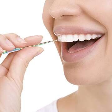 3 Pack Colorful Metal Toothpicks - Stainless Steel Reusable Toothpicks with Knurled Grip - Sleek and Sturdy Metal Teeth Picks - Versatile Fruit Picker Tooth Picks for Cocktail Parties