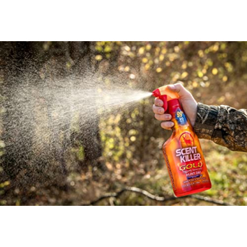Scent Killer Gold Spray for Deer Hunting - 24 oz