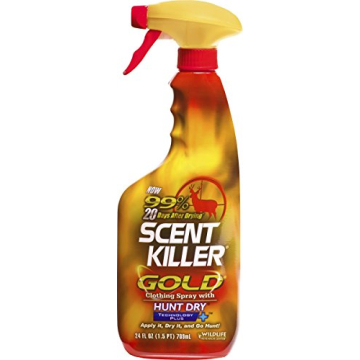 Scent Killer Gold Spray for Deer Hunting - 24 oz