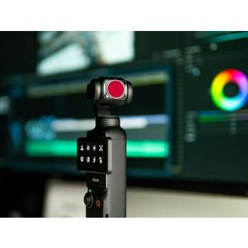 Freewell 8Pack Filter Kit for Osmo Pocket 3 - Vibrant Colors