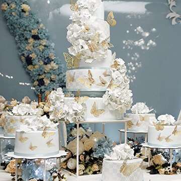 48 Butterfly Wall Decor Stickers for Parties and Home Decor