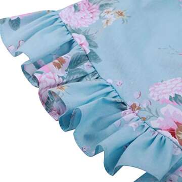 Somlatrecy Floral Baby Dress for Weddings & Birthdays 1-12