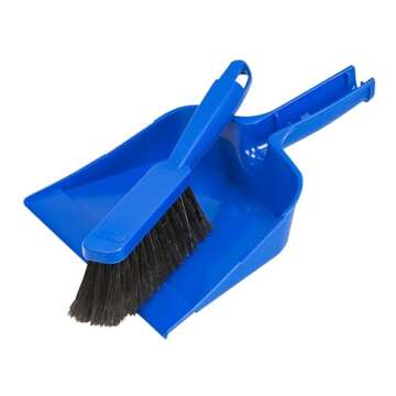 Quickie 402ZQK Dust Pan & Brush Set