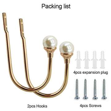 Stylish Coolnice Curtain Holdbacks for Elegant Home Decor