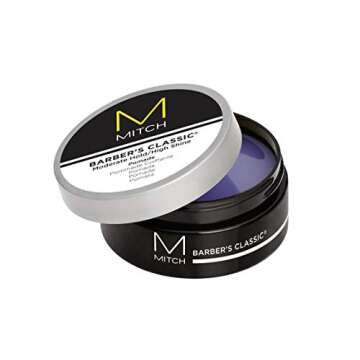 Paul Mitchell MITCH Barber’s Classic Pomade for Men, Moderate Hold, High Shine Finish, For All Hair Types